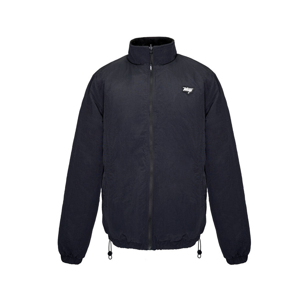 Sherpa Whatup Men Reversible Full Zipper Black Blue