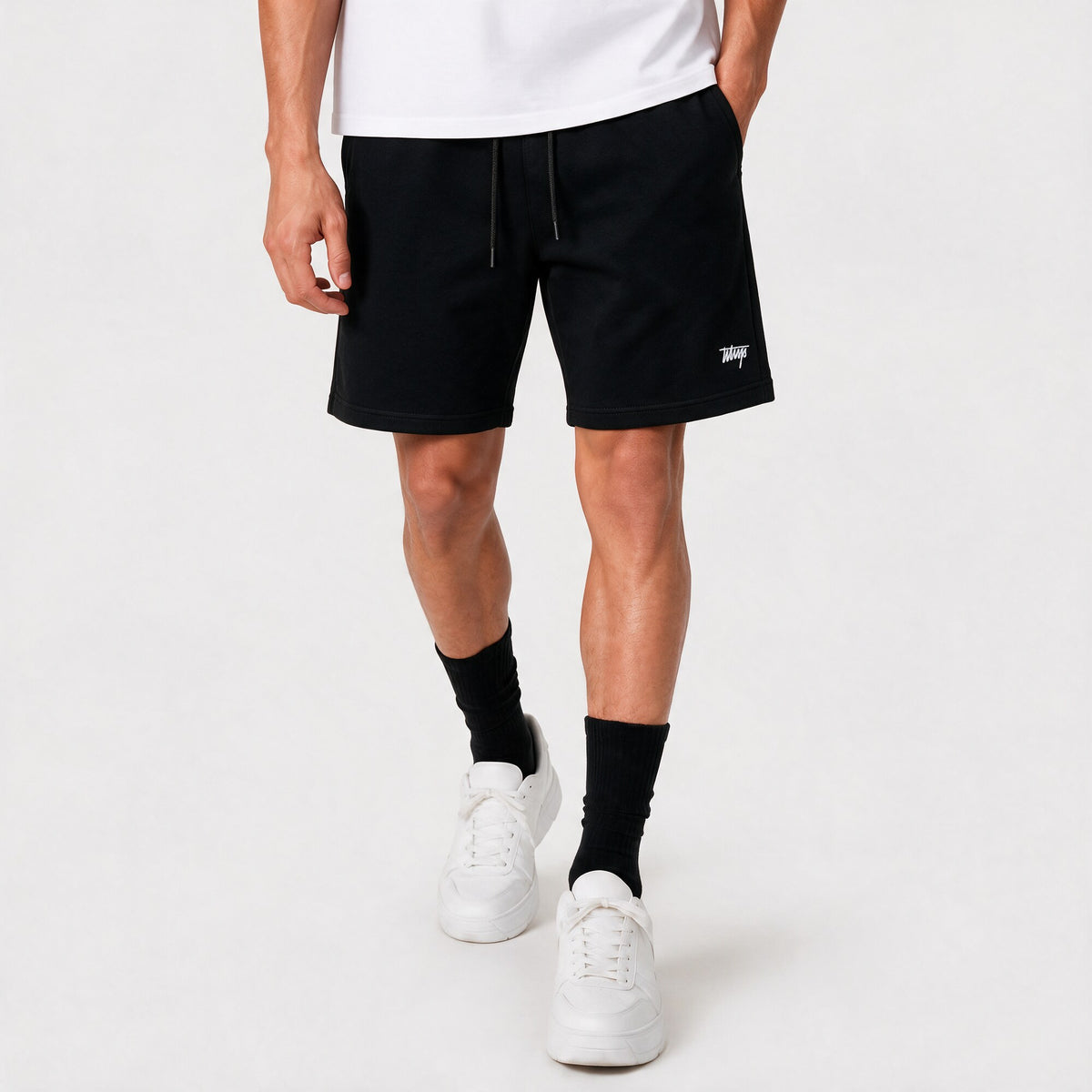 Short WhatUp Fleece Negro