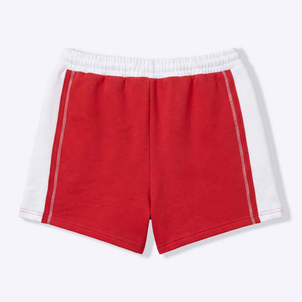 Short WhatUp Fleece Rojo y Blanco
