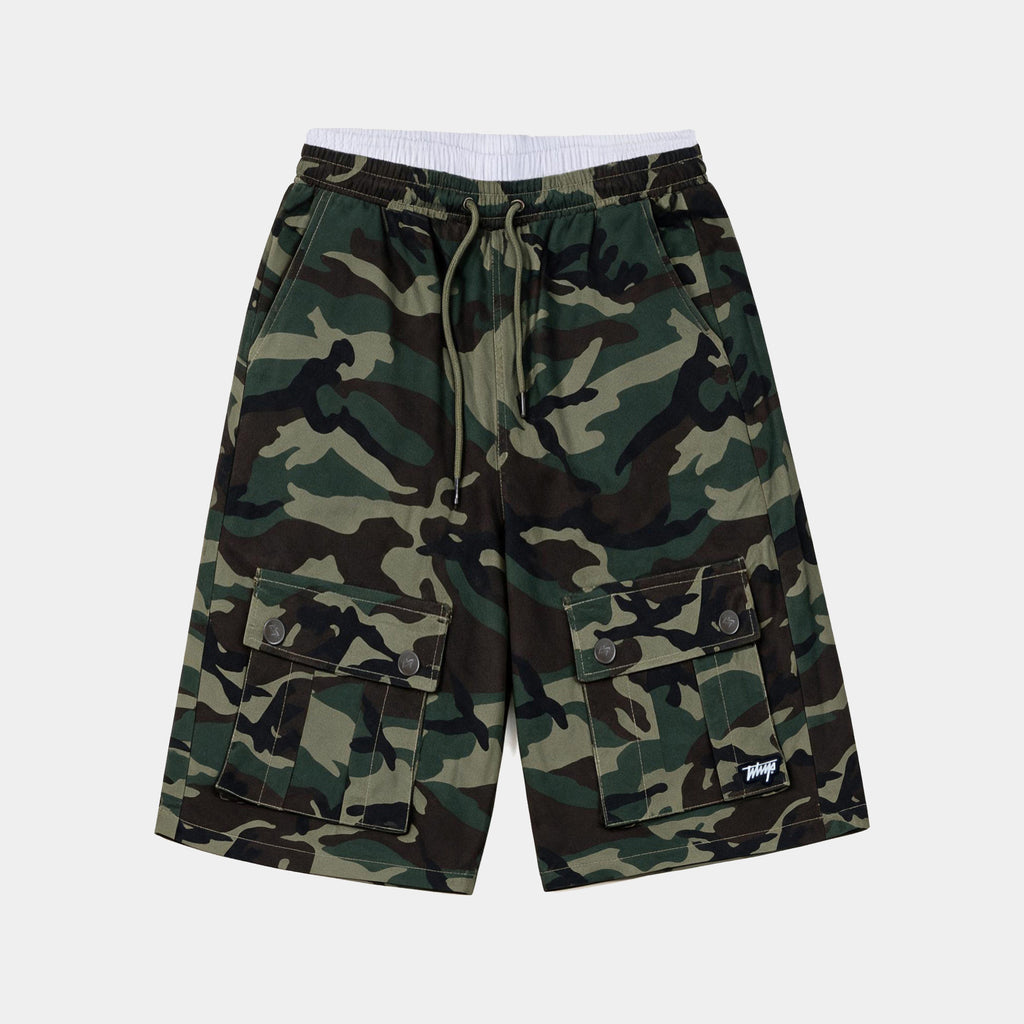 Short Jort WhatUp Gabardina Camo Verde