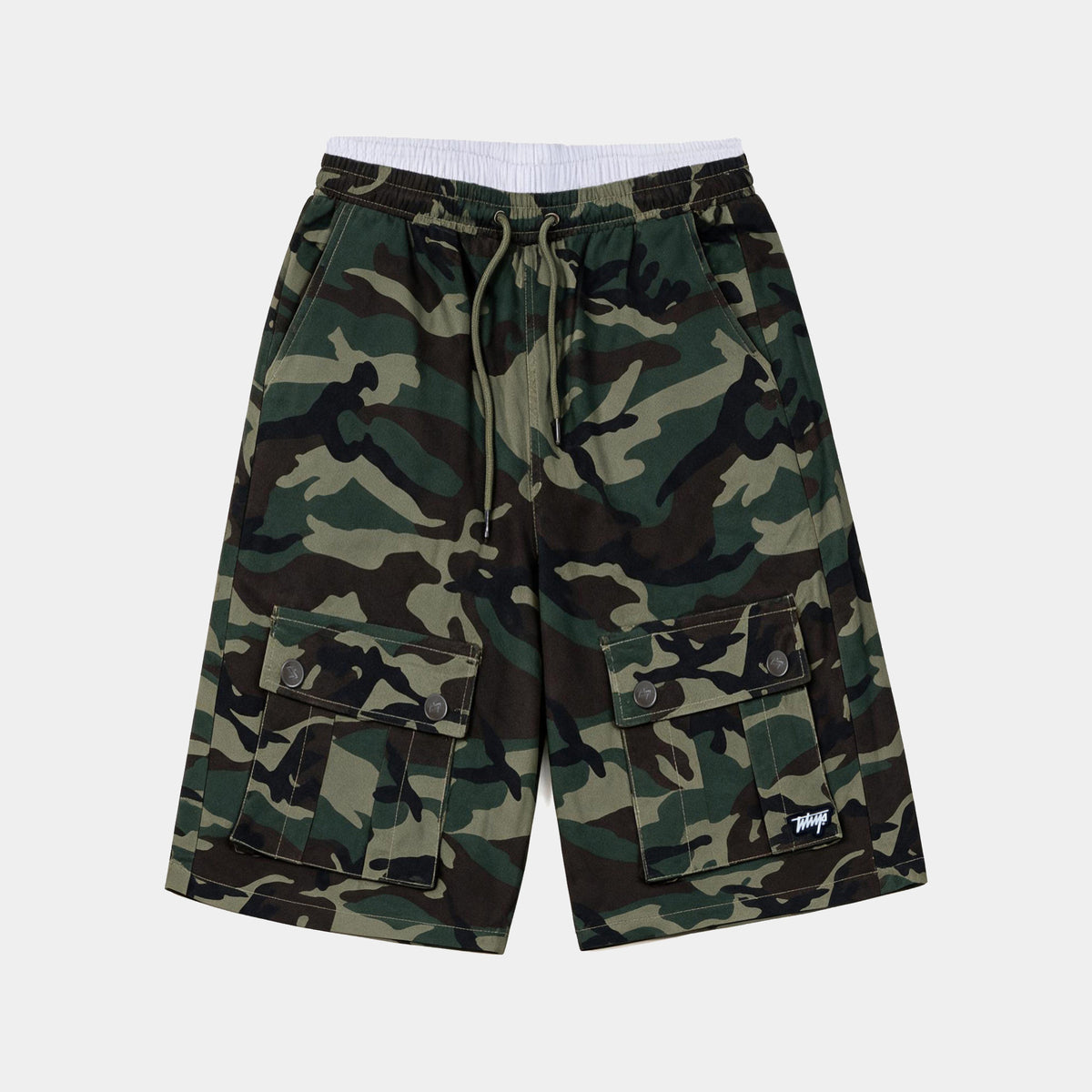 Short Jort WhatUp Gabardina Camo Verde