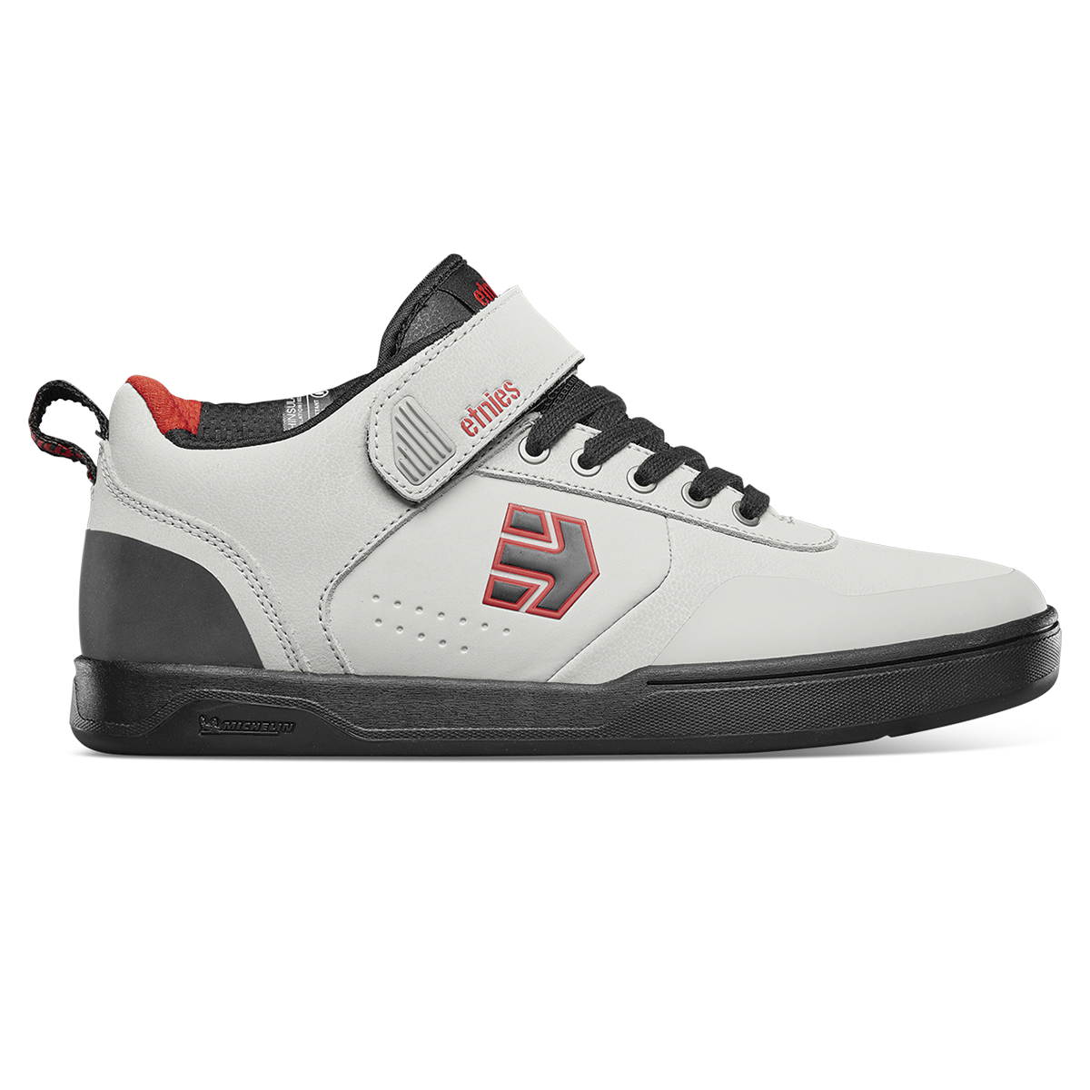 Zapatilla Bike Men Culvert Mid Grey Black Red image 0