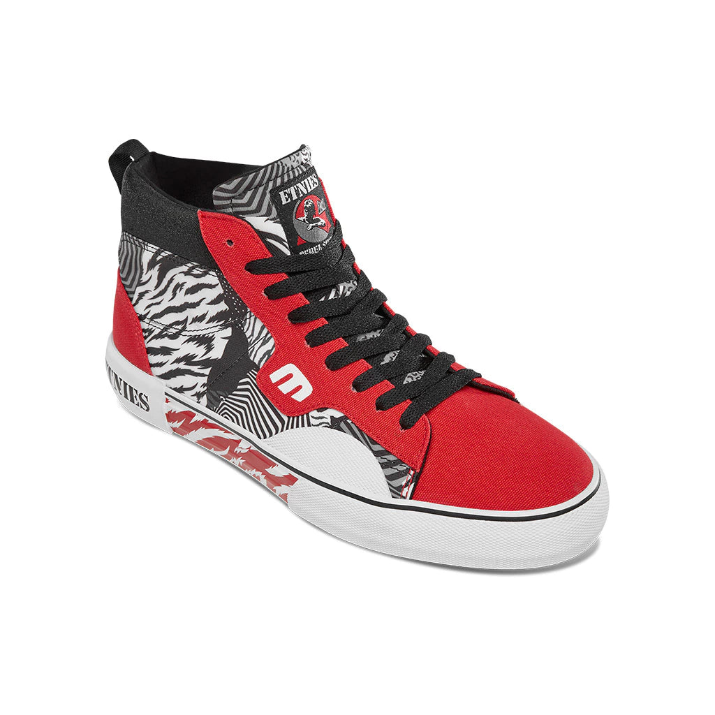 Zapatilla Men Kayson High x Rebel Sports Red White Black