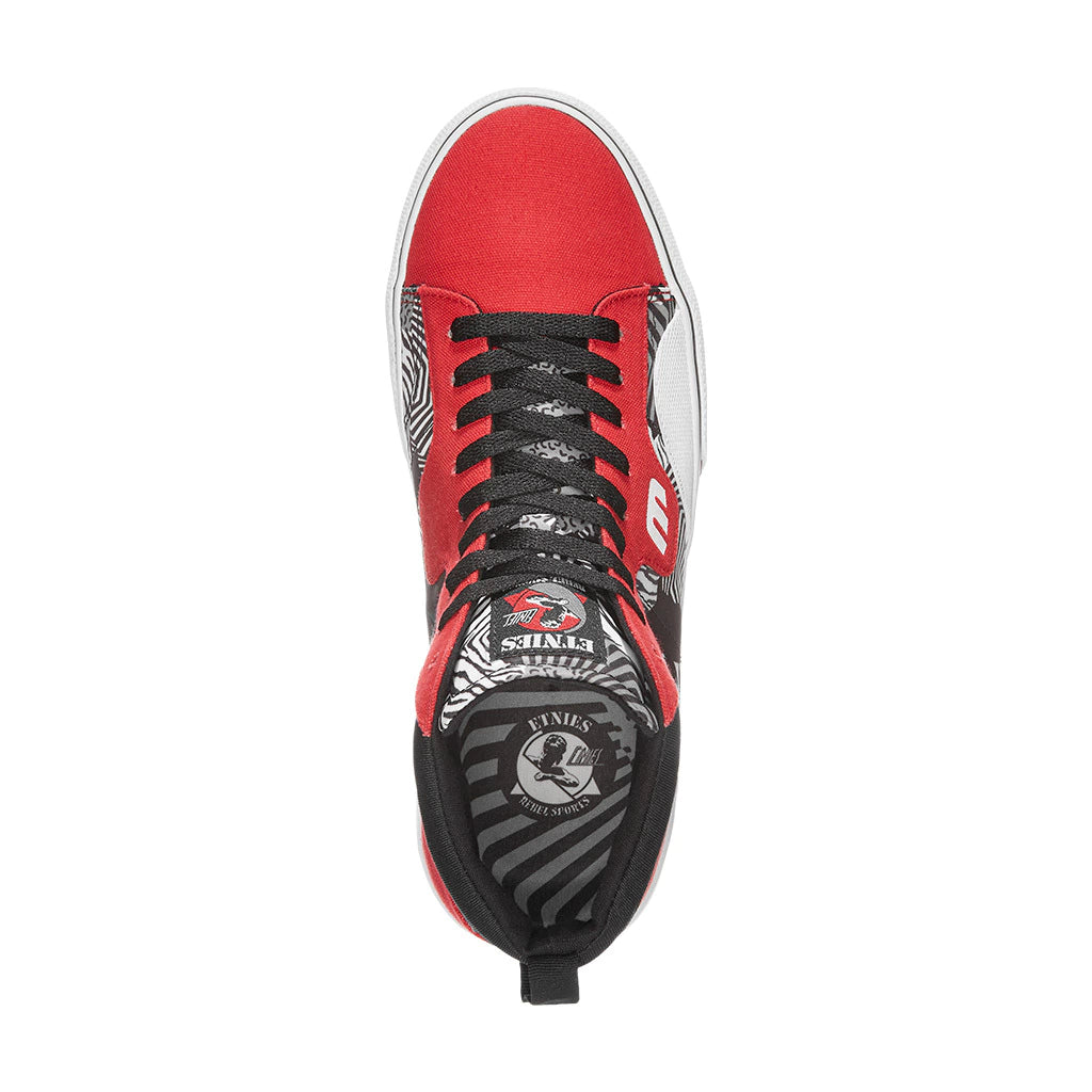 Zapatilla Men Kayson High x Rebel Sports Red White Black
