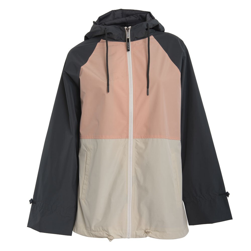 Cortaviento Women Natural Pink Black