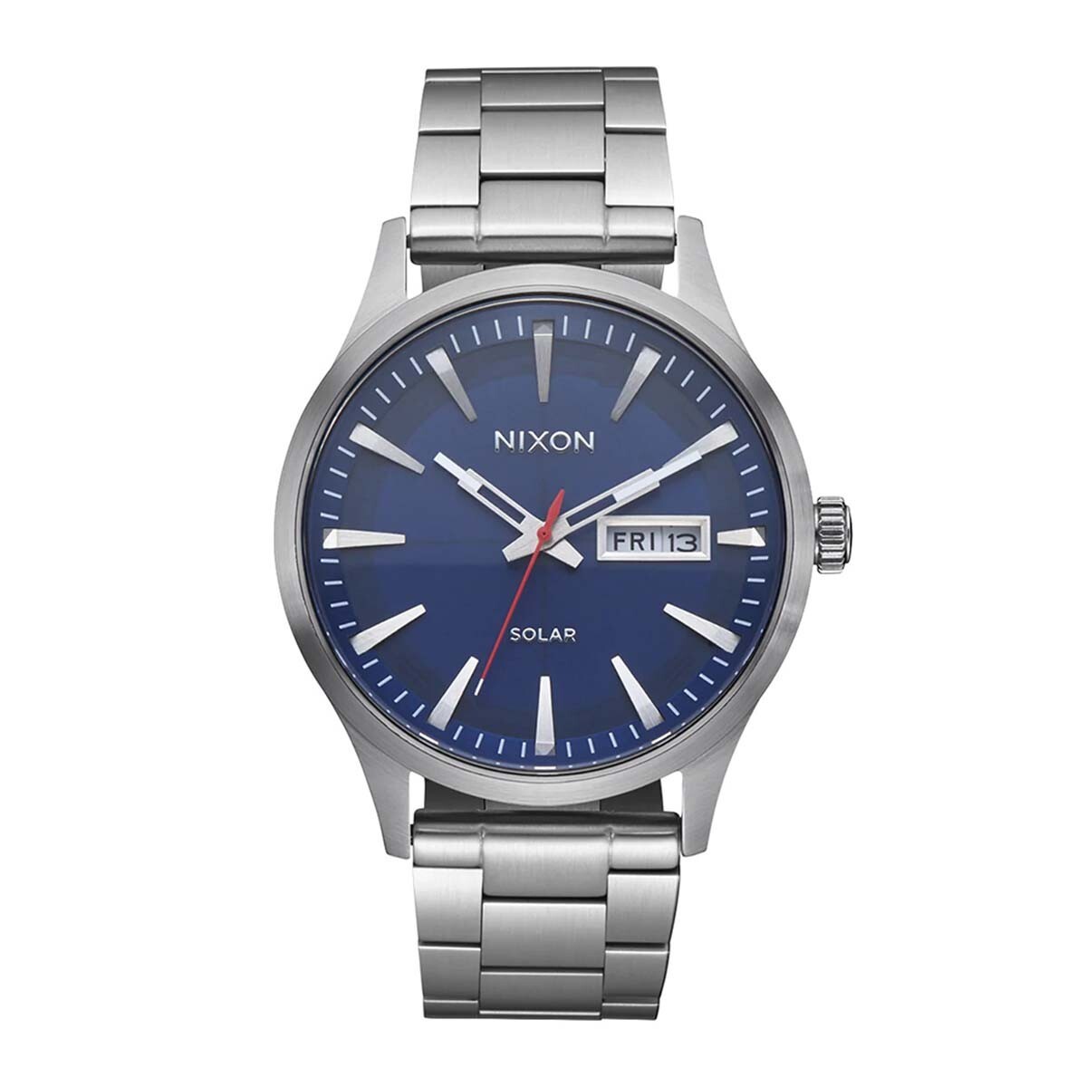 Reloj Sentry Solar Stainless Steel Navy Sunrise