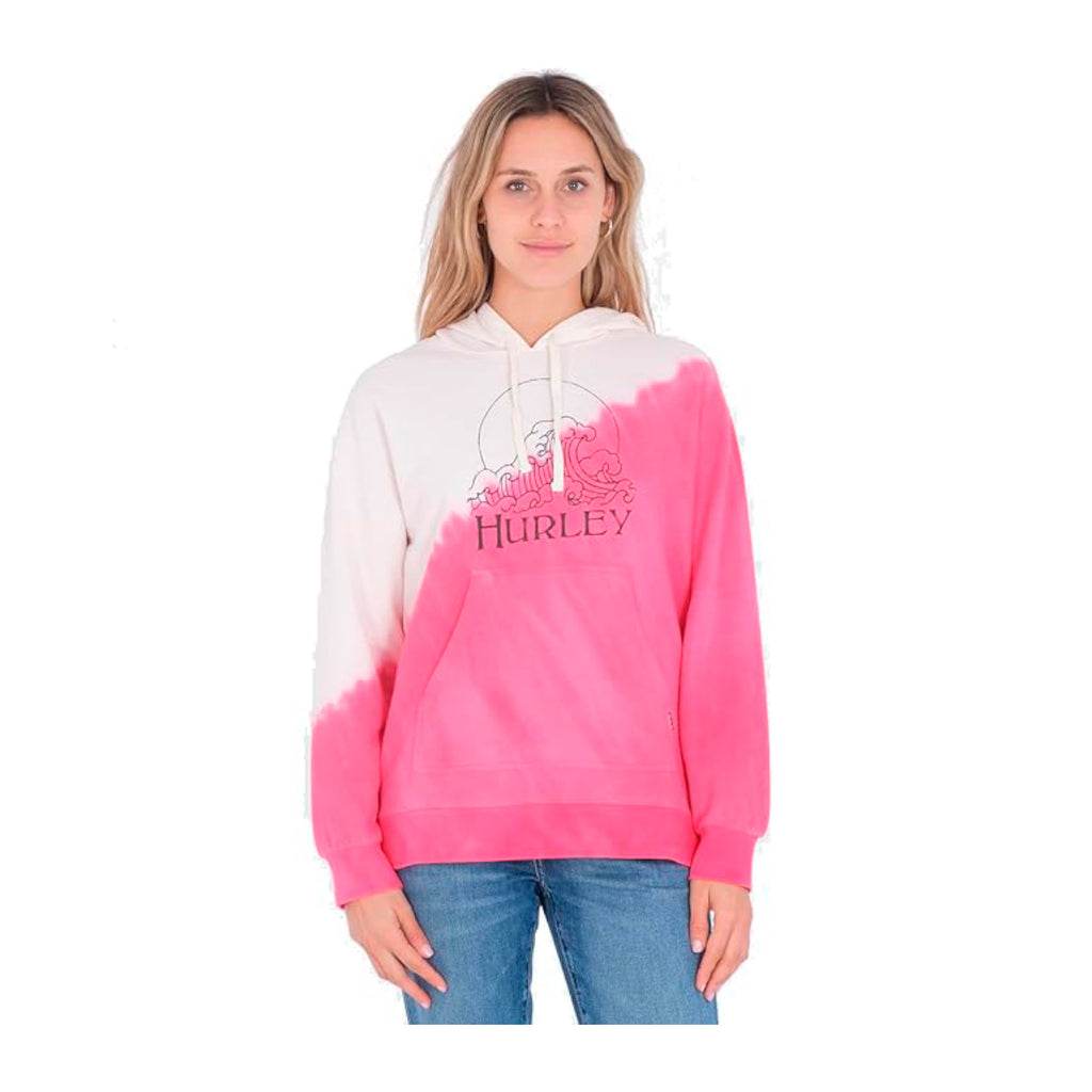 Poleron Hurley Women Saltwa Boyfriend Azal Beige Pink