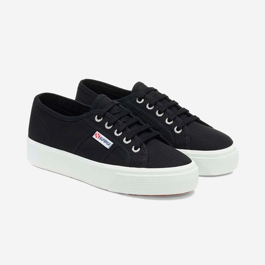 Zapatilla 2730 Mid Platform Black F White