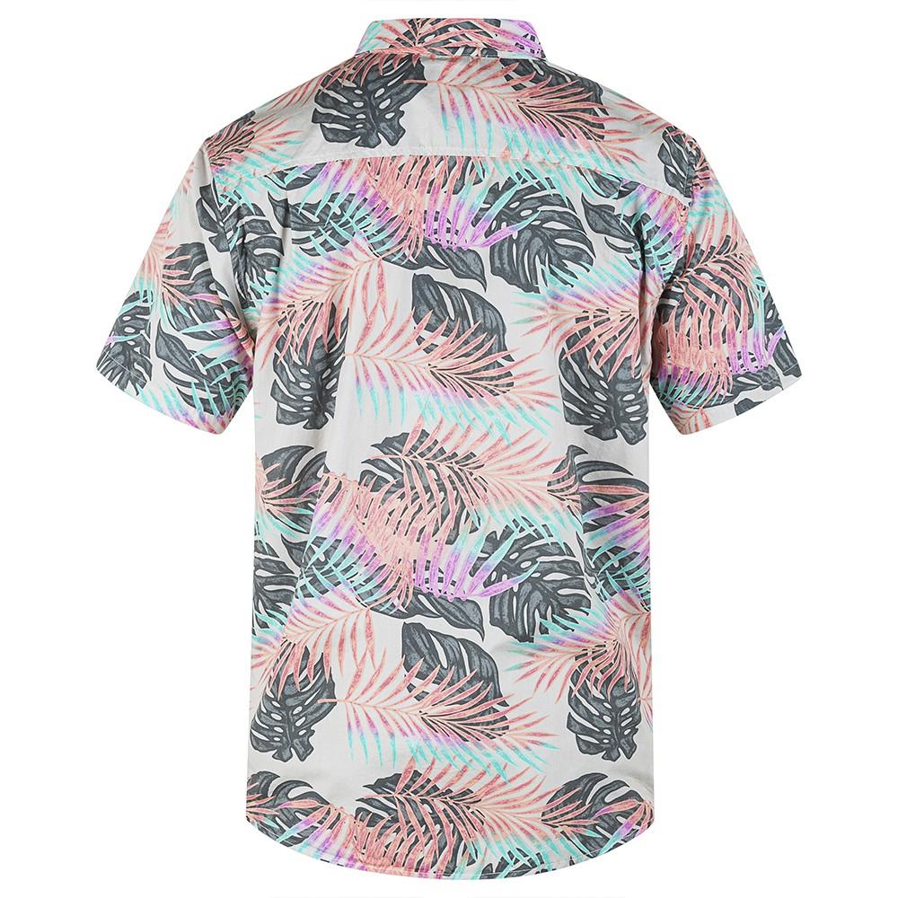Camisa Organic Wedge Ss Light Bone Hurley