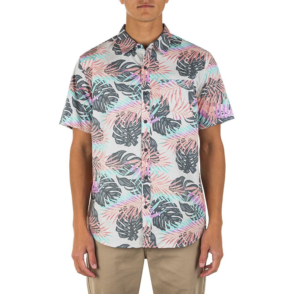 Camisa Organic Wedge Ss Light Bone Hurley