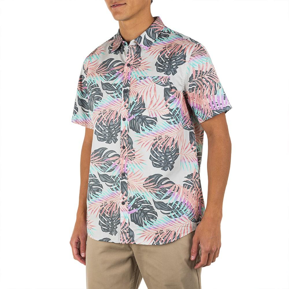 Camisa Organic Wedge Ss Light Bone Hurley