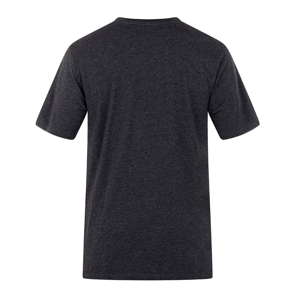 Polera Everyday Label Black Heather Grey