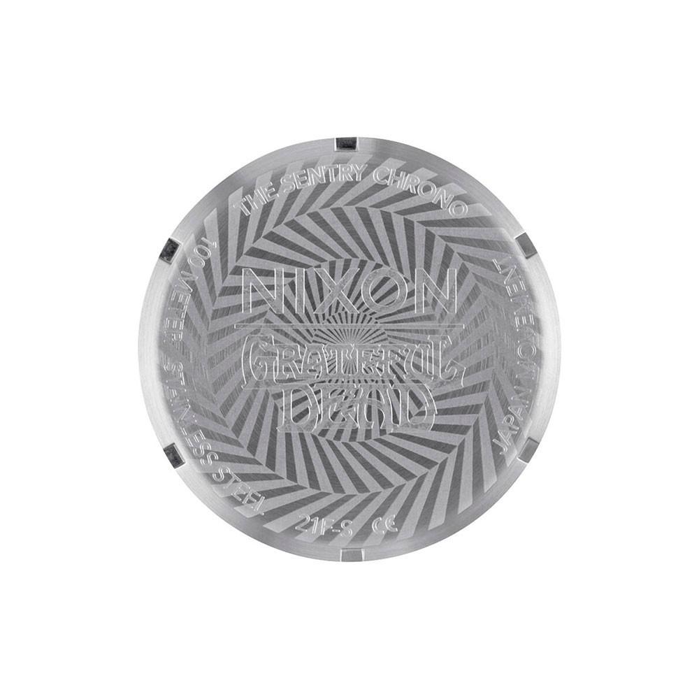 Reloj Grateful Dead Sentry St Black Silver Nixon