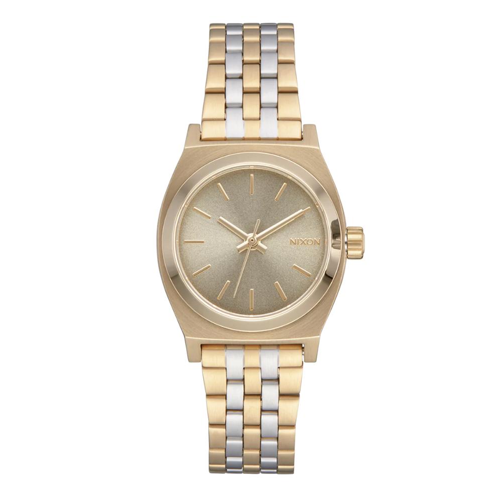 Reloj Small Time Teller Gold Silver Vintage