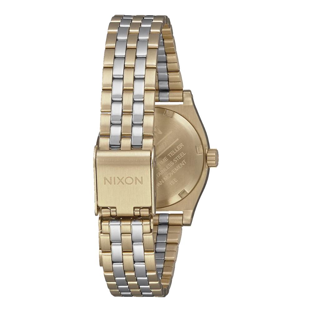 Reloj Small Time Teller Gold Silver Vintage