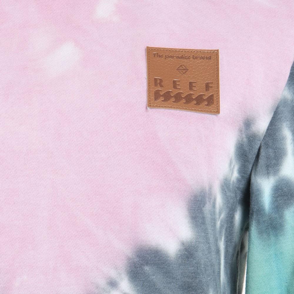 Poleron Women Crew Tiedye Pink Blue