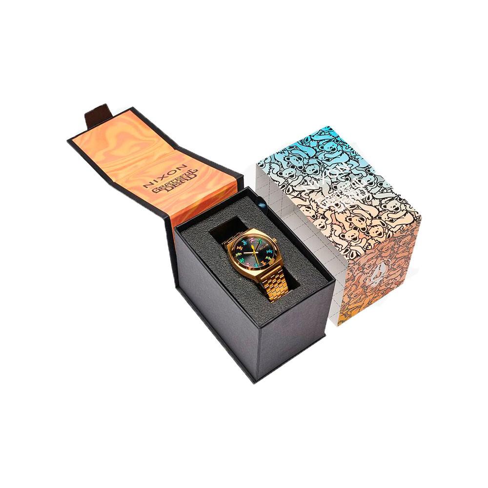 Reloj Grateful Dead Time Teller All Gold Dancing Bear Nixon