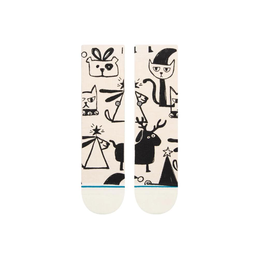 Stance Sock Women Christmas Bazaar Off White