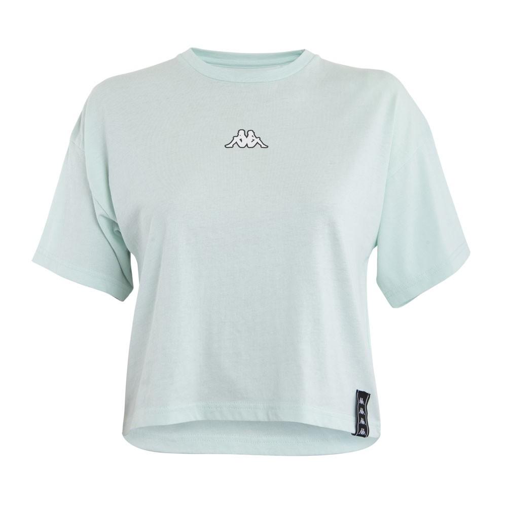 Polera Crop Top Girls Turquesa