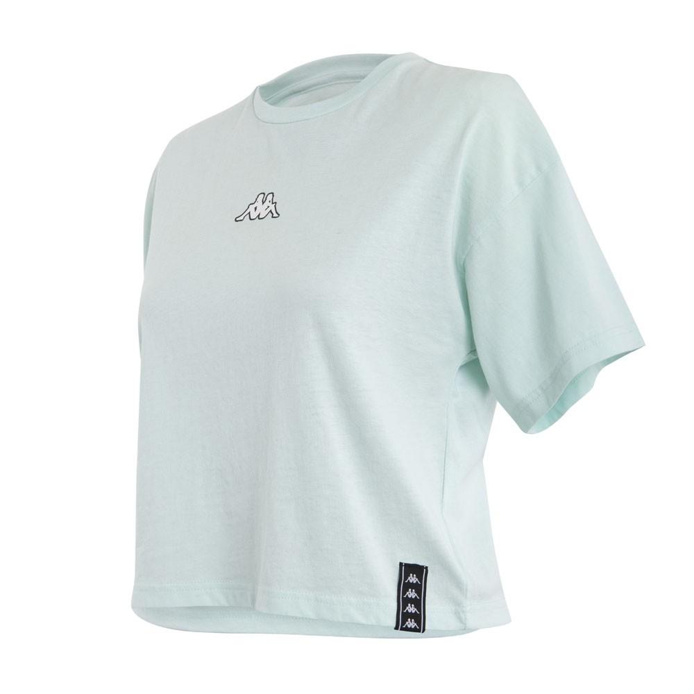 Polera Crop Top Girls Turquesa