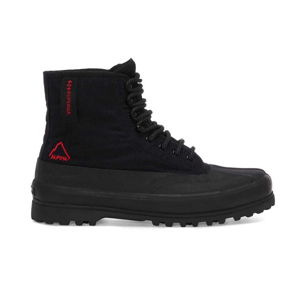 Zapatilla 2481 Alpina Ripstop Black Red