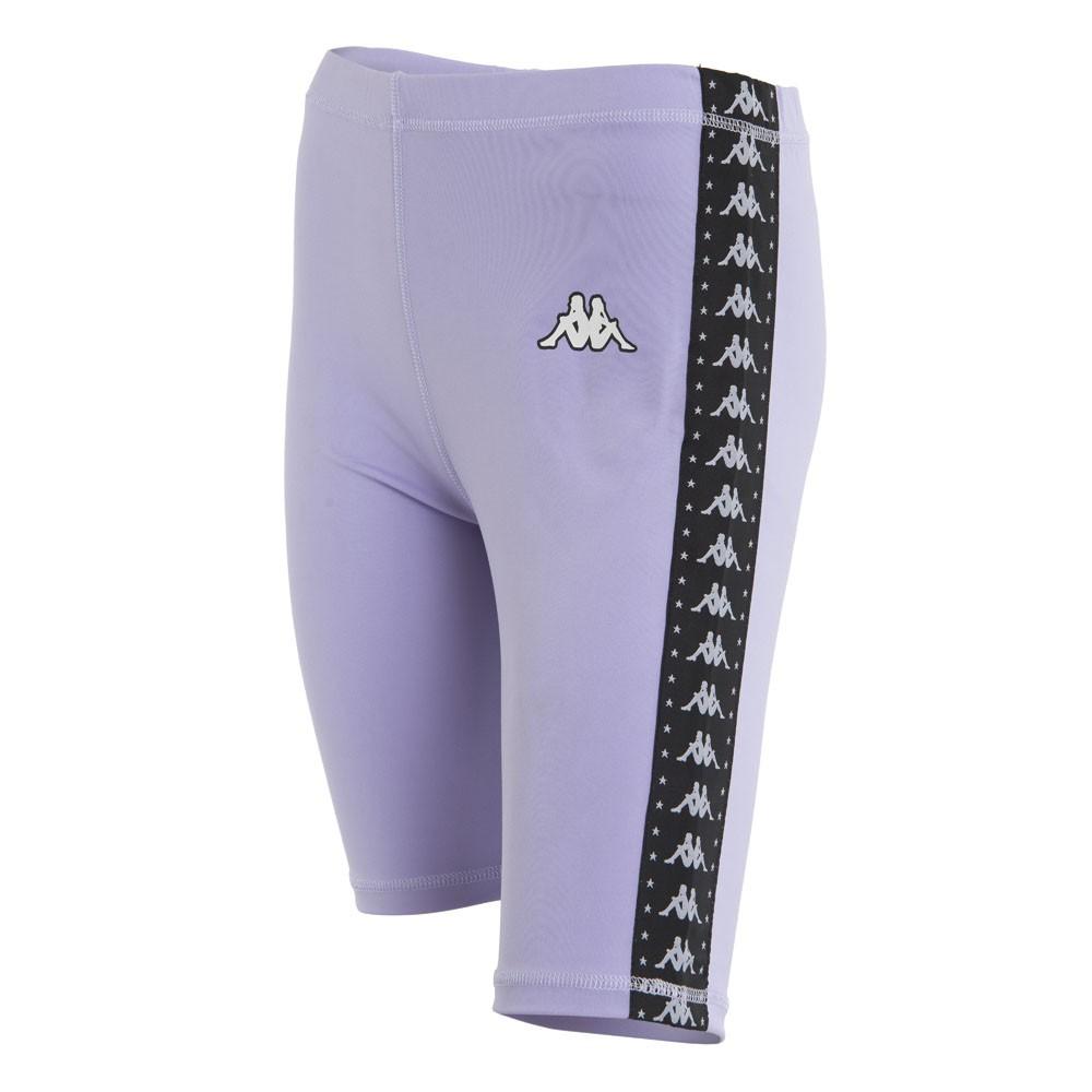 Calza Women Biker Lavender Banda Black