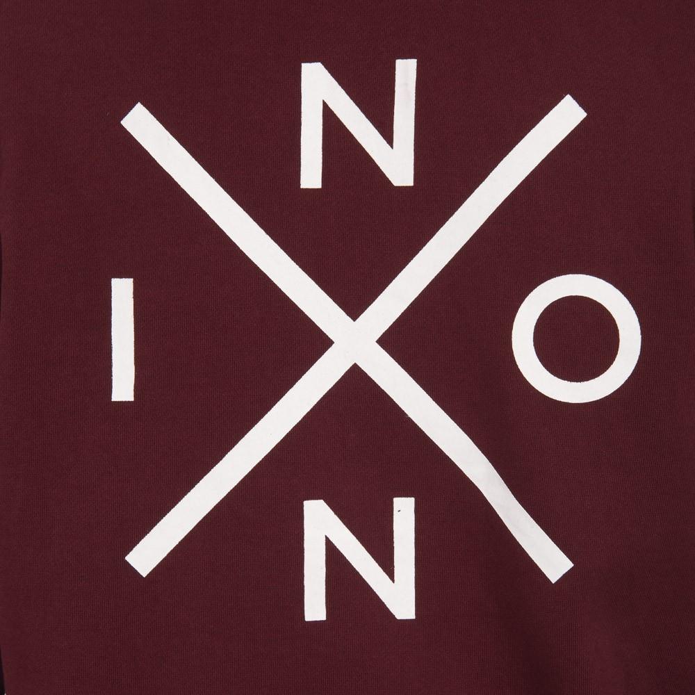 Poleron Zipper Burgundy Nixon