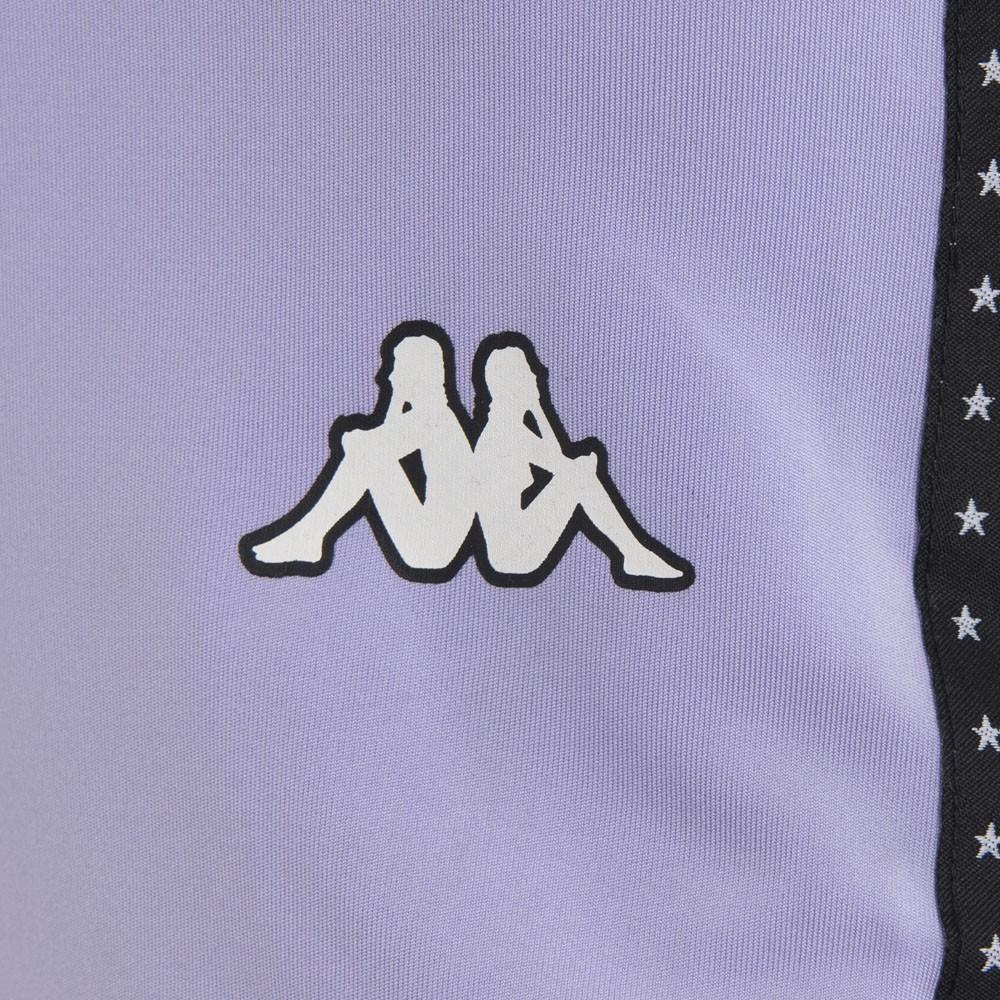 Calza Women Biker Lavender Banda Black