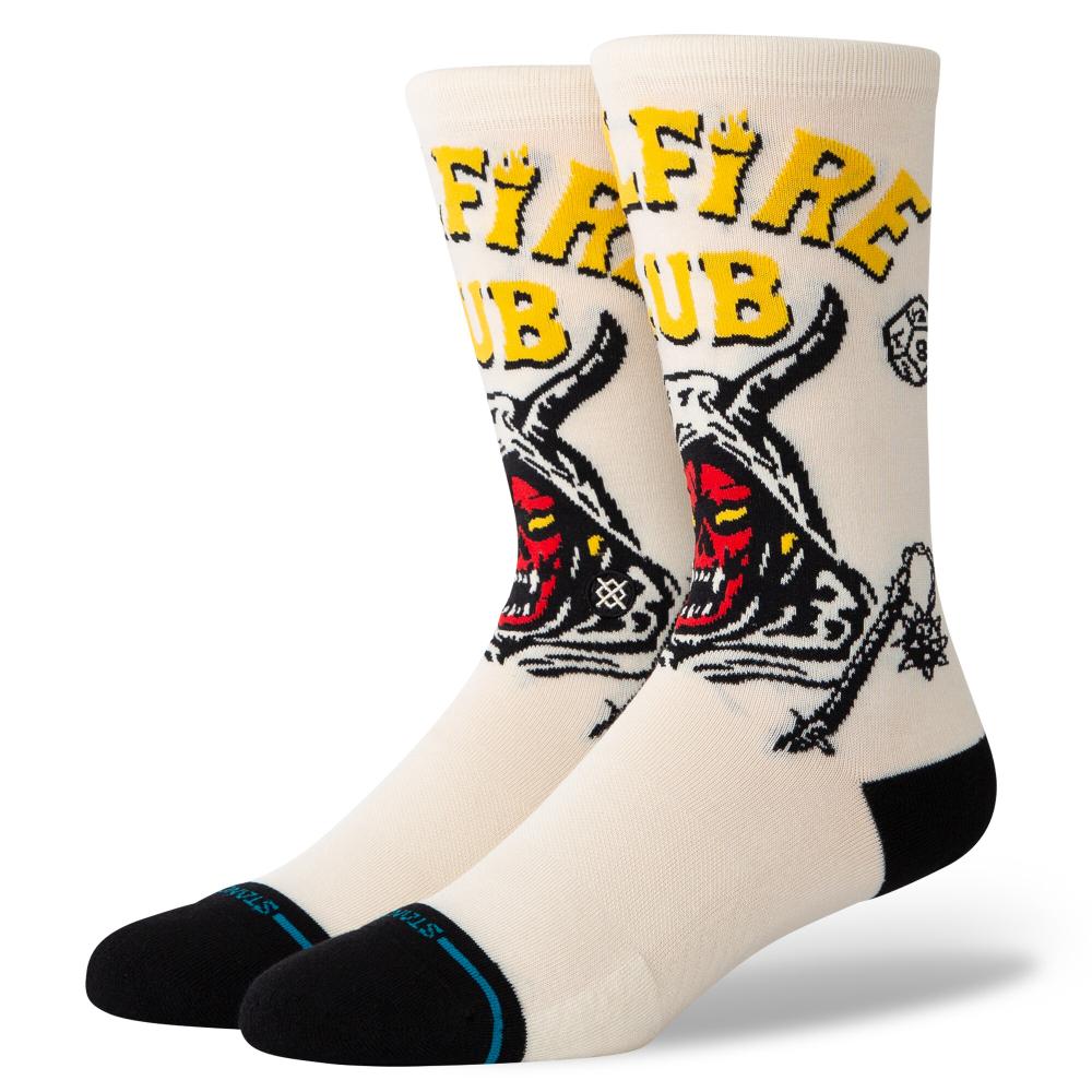 Stance Sock Hellfire Vintage white