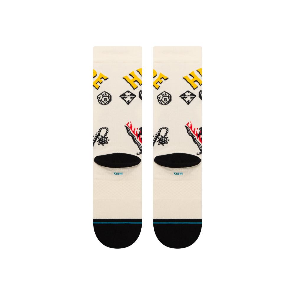 Stance Sock Hellfire Vintage white