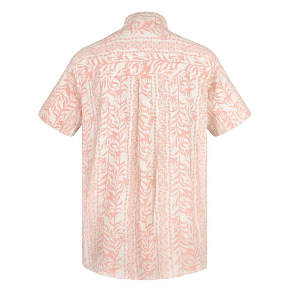 Camisas M/C Reef Hombre Naranjo Claro