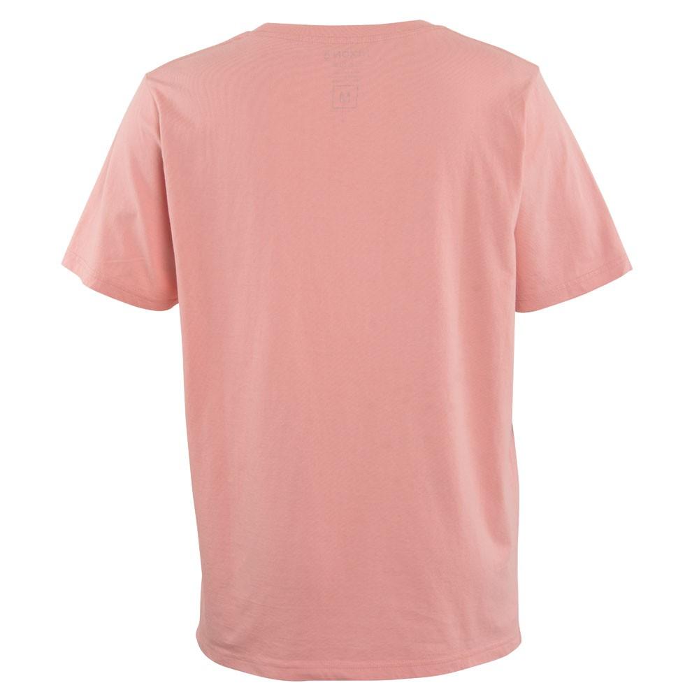 Polera Men Pink Logo Front Black