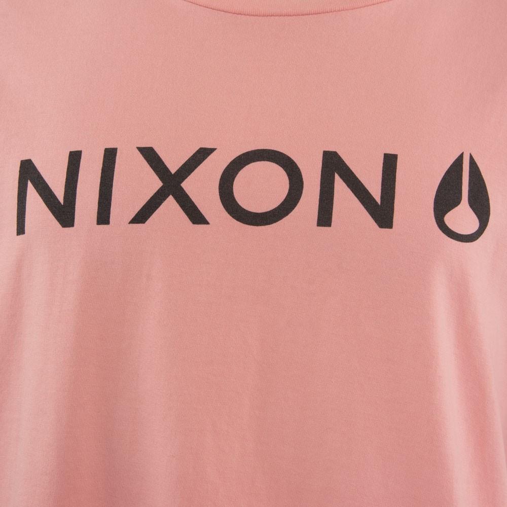 Polera Men Pink Logo Front Black