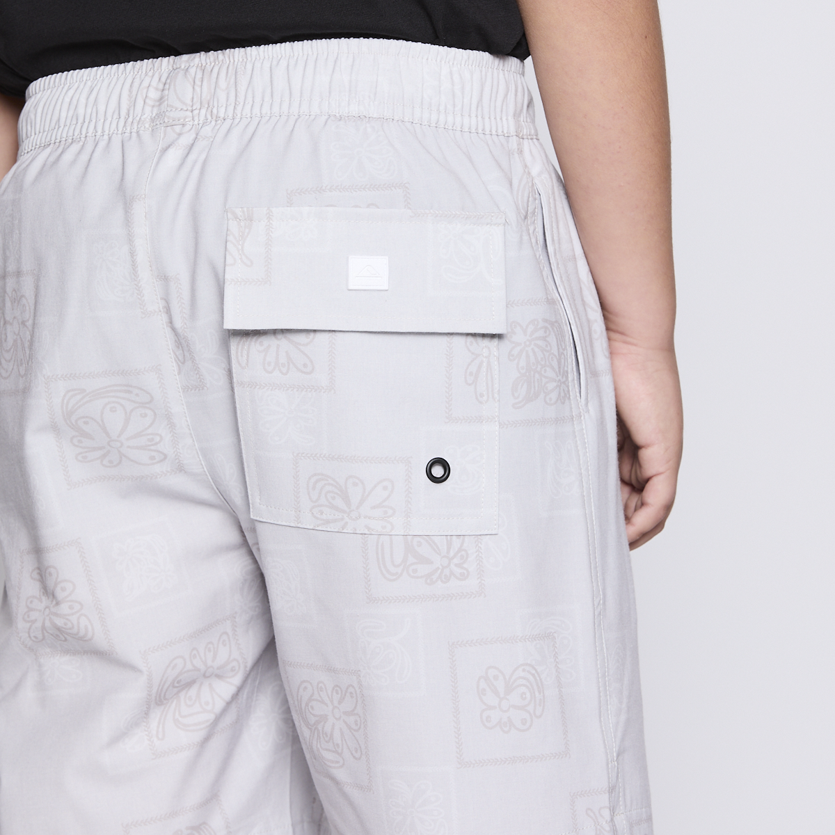 Traje de Baño Reef Kids Grey Flowers