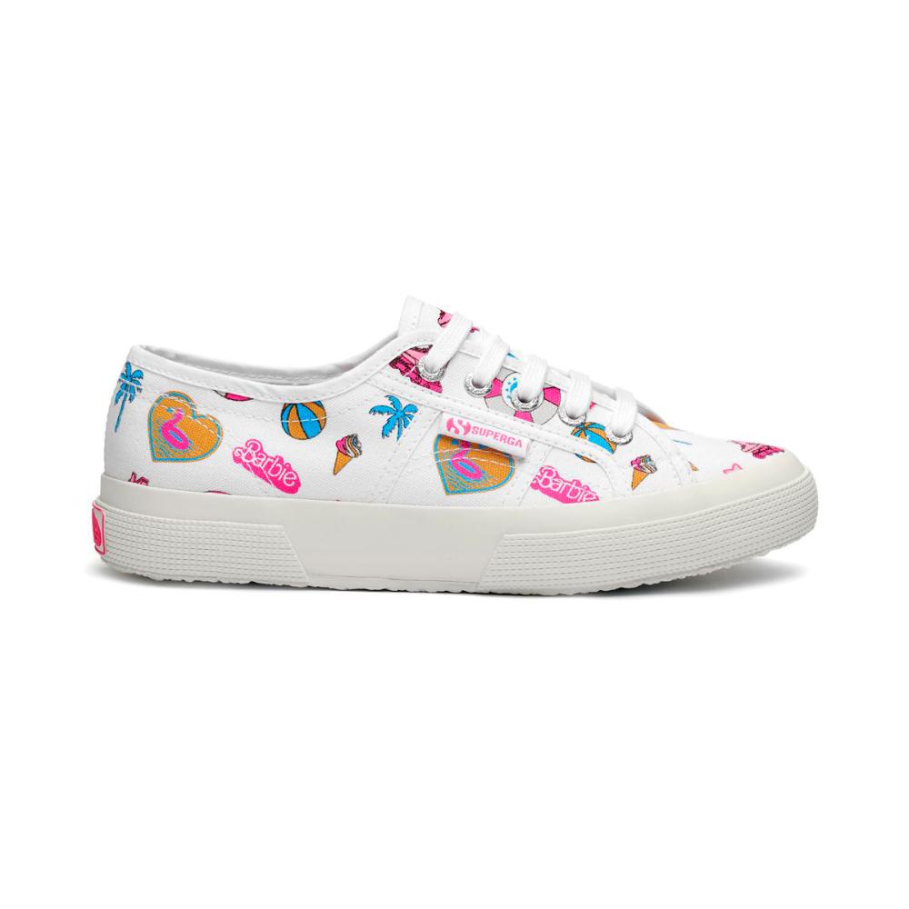 Barbie x Superga 2750 Zapatilla White Summer Print