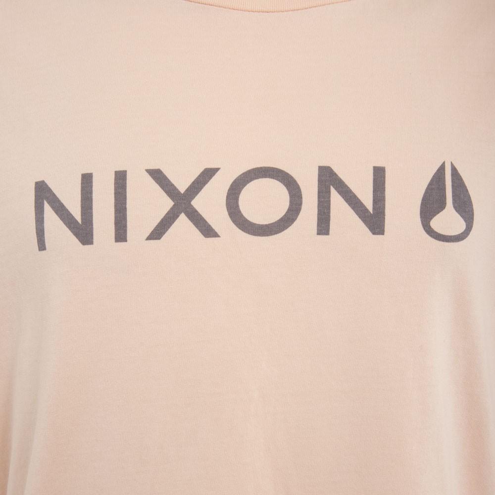 Polera Men Pale Pink Grey Logo Front