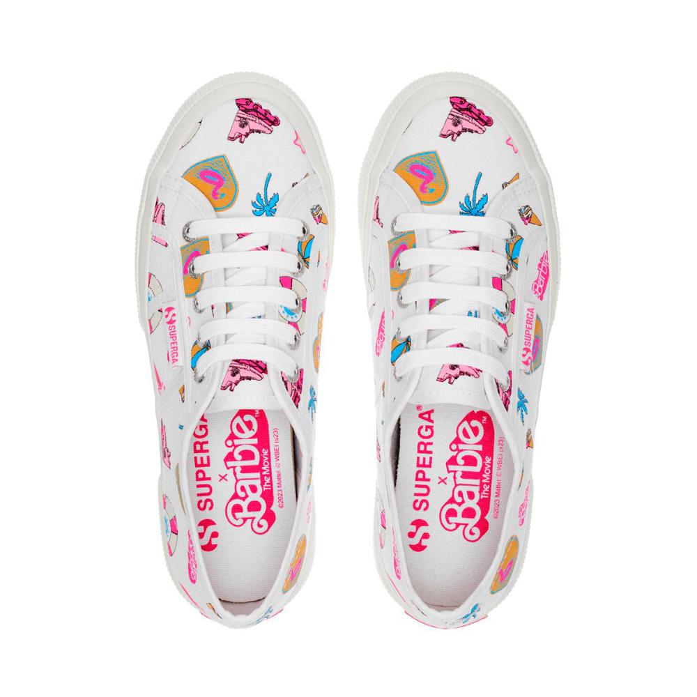 Barbie x Superga 2750 Zapatilla White Summer Print