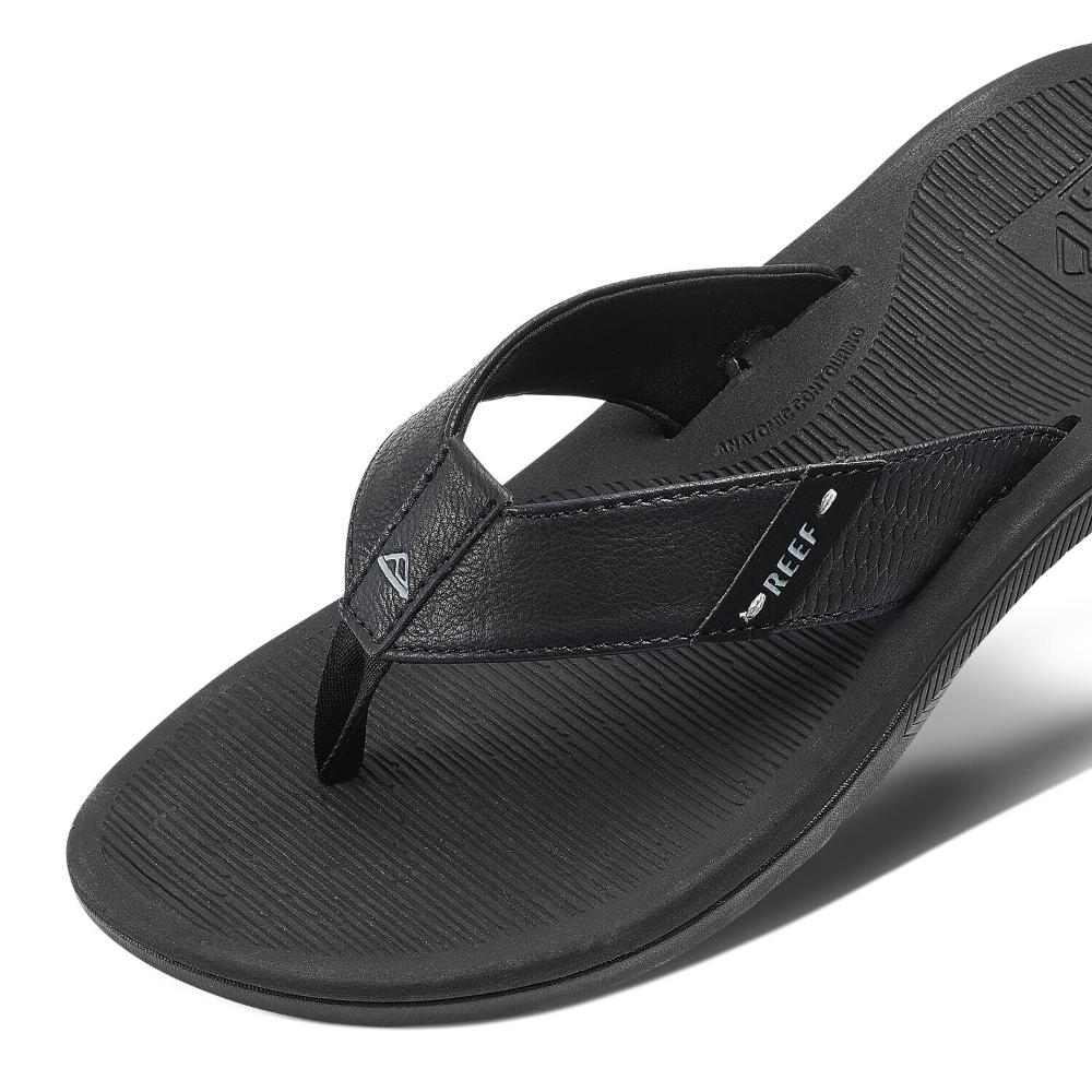 Sandalia Reef  Hombre Santa ana all black