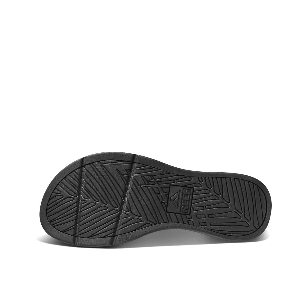 Sandalia Reef  Hombre Santa ana all black