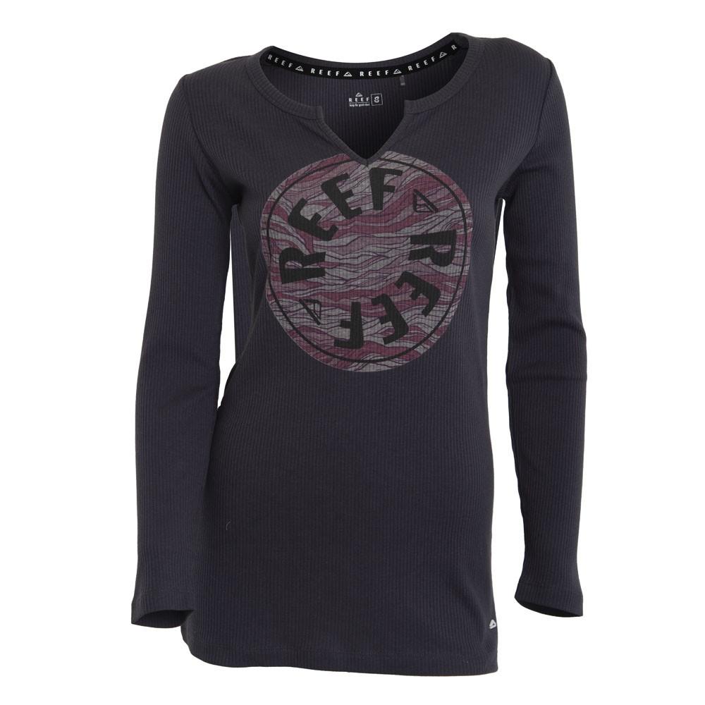 Polera Women Manga Larga Blue