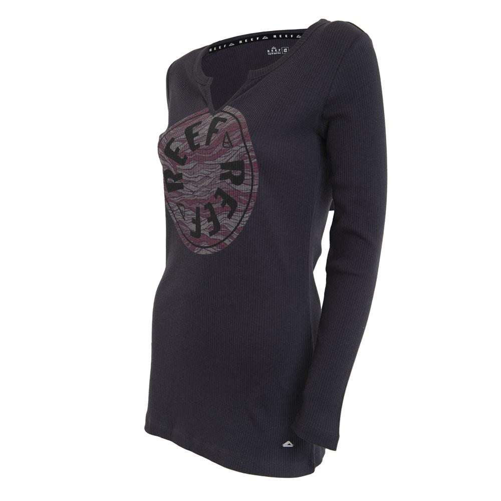 Polera Women Manga Larga Blue