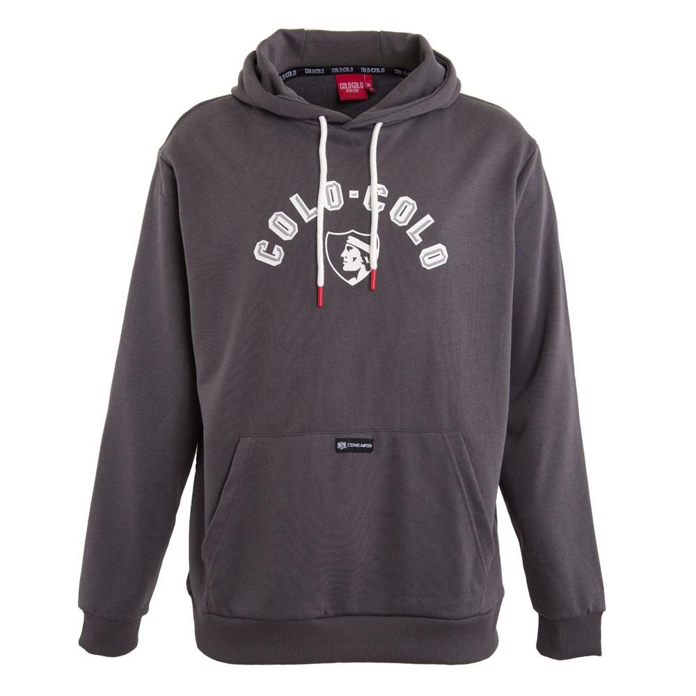 Poleron Colo Colo Urbano "Letters" Gris