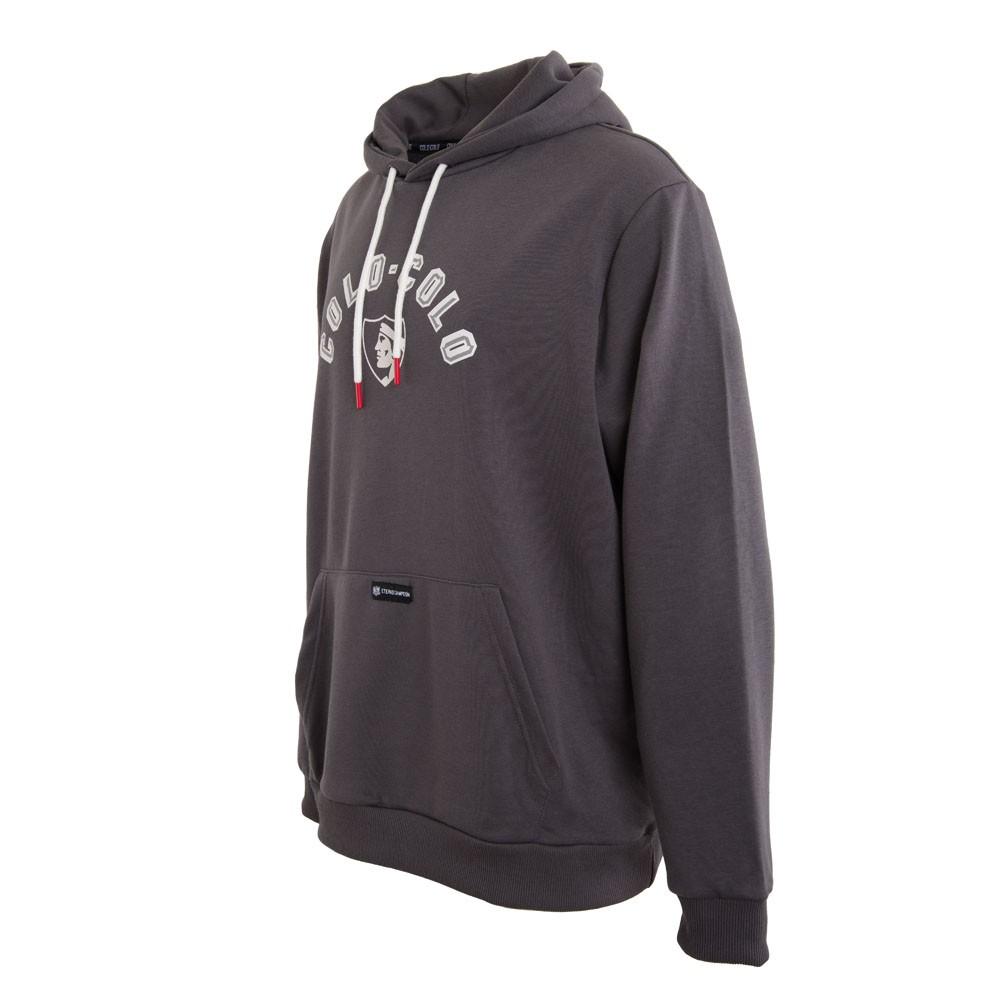 Poleron Colo Colo Urbano "Letters" Gris