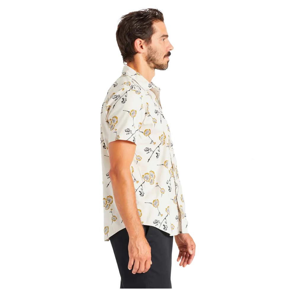 Camisa Manga Corta Men Charter Beige Floral
