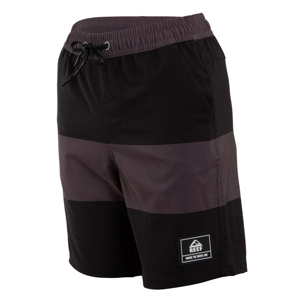 Traje de Baño Kids Strips Black Brown
