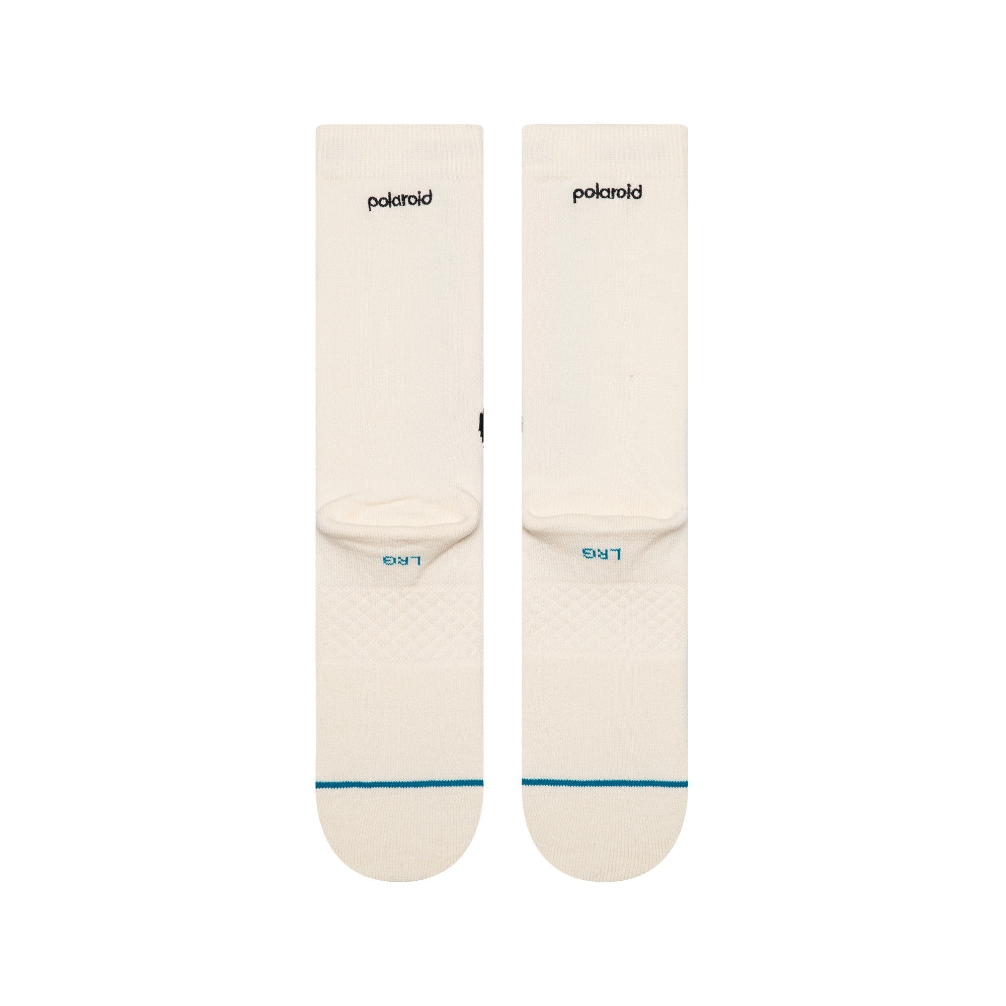 Stance Sock Polaroid Aperture White