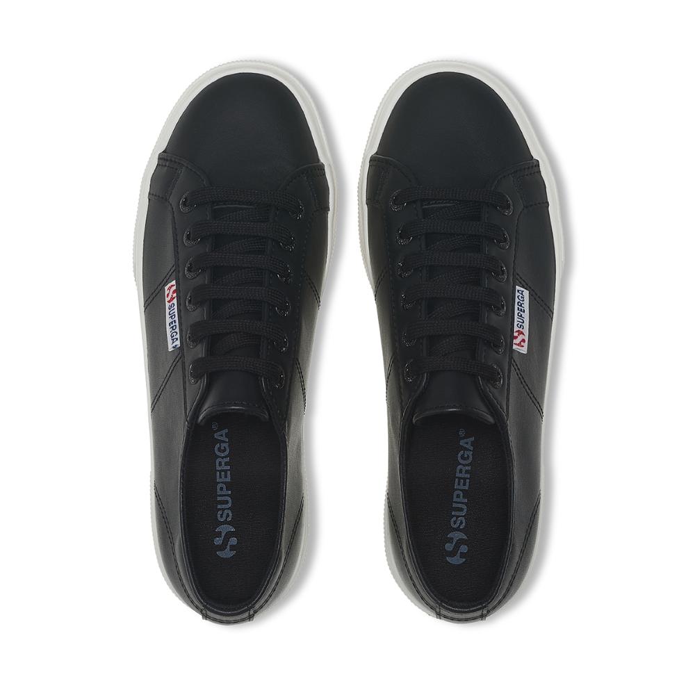 Zapatilla 2740 Platform Nappa Black White