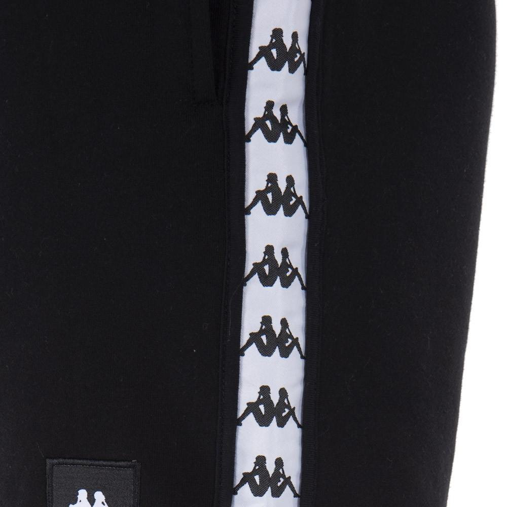 Short Negro Franja Blanca