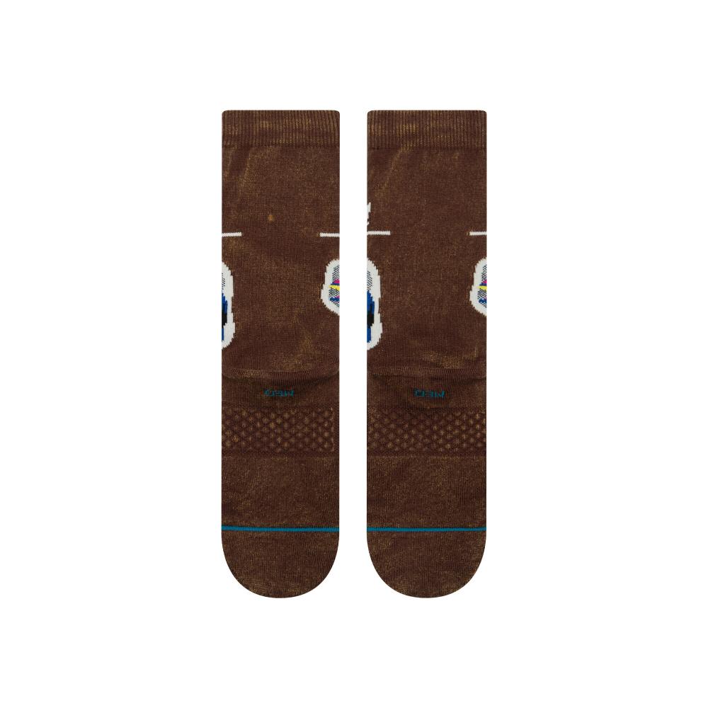 Stance Sock Recently Deceased crew brown