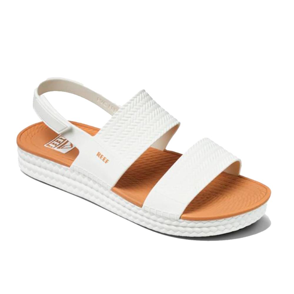 Sandalia Women Water Vista White Tan